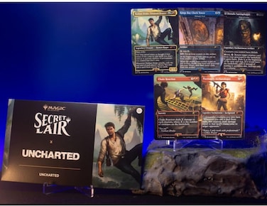 Magic the Gathering Secret Lair x Uncharted