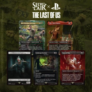 Magic the Gathering Secret Lair x The Last of Us Part I
