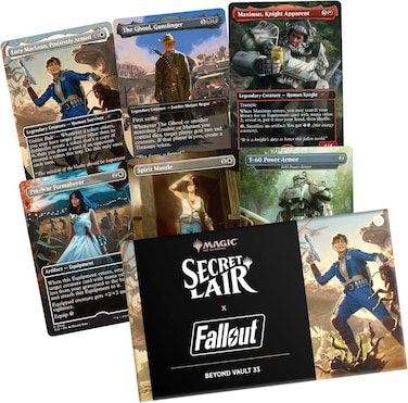 MTG: Secret Lair x Fallout: Beyond Vault 33 card set