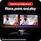 LG CineBeam Q HU710PB 4K Smart Portable Projector with Auto Screen Adjustment, Auto Focus, RGB Laser, Up to 154% DCI-P3