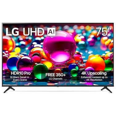 75 Inch Class LG UHD AI UA77 4K Smart TV 2025