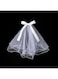 Gigicloud Dog Veil Dress Bride Costume Pet Wedding Veil with Clip Handmade Dog Hair Bow Veil Headwear Dog Hair Accessories for Valentines Day Wedding Party Decoration One Size