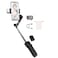 Hohem Gimbal Stabilizer For Smartphone iSteady V3,Portable Phone Stabilizers With Al Tracker Detachable Remote Control Built-In Extension Rod/Tripod 3-Axis Stabilization 3-Color Fill Light