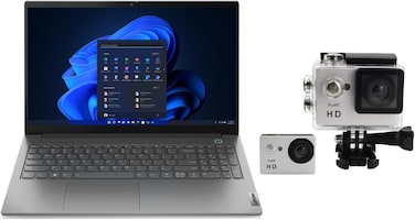 Lenovo ThinkBook 14 G6 Business Laptop 14" FHD Anti-Glare Display 13TH GEN. Core i5-1335U 16GB 1TB HDD+1TB SSD Intel Iris Xe Graphics Win11 Pro Grey With Free Pro HT Action Camera