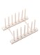 Multipurpose Plates Storage Holder Beige 13x16centimeter
