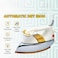 1000W Automatic Dry Iron with Non-Stick Teflon Soleplate &amp; Adjustable Temperature Control