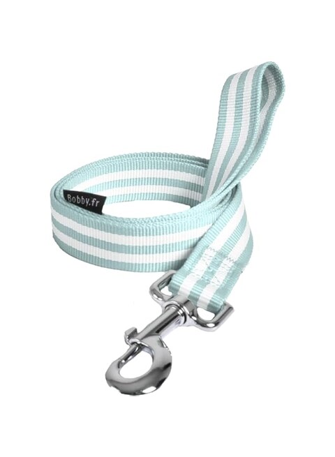 Bobby Leash Stripe Lagoon Xsmall