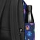 Eastpak Day Pak'R Flowerblur Navy Medium Backpack With Bottle Holder and Laptop Sleeve