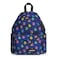 Eastpak Day Pak'R Flowerblur Navy Medium Backpack With Bottle Holder and Laptop Sleeve