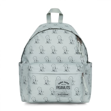 Eastpak-Day Pak'R-Medium backpack with bottle holder and laptop sleeve-Peanuts Mint-EK0A5BG46O81