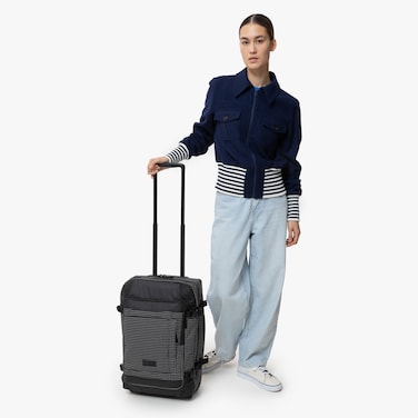 Eastpak Tranverz Cnnct 51cm Double Wheel Cabin Luggage Trolley Ripstop