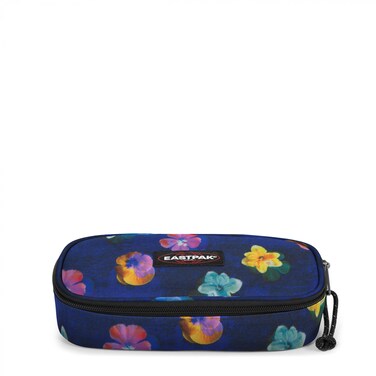 Eastpak Oval Single Flowerblur Navy Hard Pencil Case