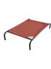 Coolaroo The Original Cooling Elevated Dog Bed, Indoor and Outdoor, Large, Terracotta