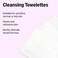 Amazon Essentials Essentials Rose Water Cleaning Wipes, 40 Count 1 Pack