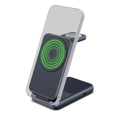 Levelo 3-in-1 Foldable Wireless Charger 15W MagSafe for iPhone, AirPods &amp; iWatch