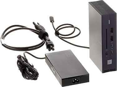 ASUS SIMPRO Dock 2 - Silver, Thunderbolt 3, USB 3.2 Gen 2 Type-C, Compatible with P2451FA, P2451FB, B9450FA, B9450CEA, BR1100, USB, HDMI, VGA, Ethernet Connectivity