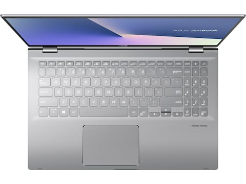 Asus ZenBook Q508UG-212.R7TBL Convertible 2-in-1 Laptop, AMD Ryzen 7-5700U, 8GB RAM, 256GB SSD, 2GB NVIDIA GeForce MX450, 15.6-inch FHD Touch, Windows 11, Silver, English KB (International Version)