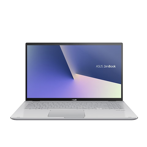 Asus ZenBook Q508UG-212.R7TBL Convertible 2-in-1 Laptop, AMD Ryzen 7-5700U, 8GB RAM, 256GB SSD, 2GB NVIDIA GeForce MX450, 15.6-inch FHD Touch, Windows 11, Silver, English KB (International Version)