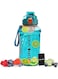 GROOVIER 800ML Water Bottle, Eco-Friendly Leak-Proof, and Durable Sports Bottle with One-Touch Cap and Volume Scale - Perfect for Sports Gym Fitness Outdoor Activities Daily Use BPA-Free (Green)