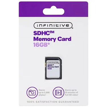 Infinitive SDHC Memory Card 16GB