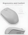 Lenovo 300 Wireless Compact Mouse (Arctic Grey) with battery