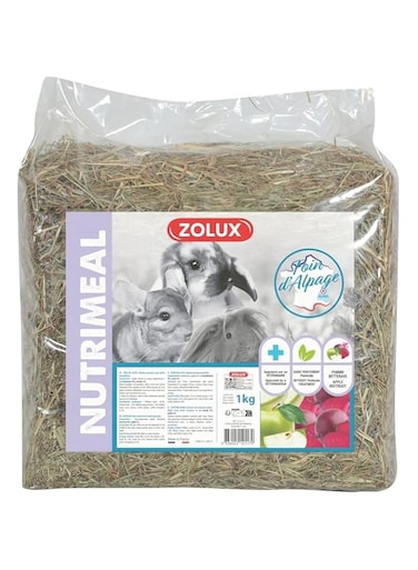 ZOLUX NUTRIMEAL ALPINE HAY APPLE BEETROOT 1KG