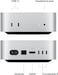 جهاز Apple Mac Mini بذاكرة وصول عشوائي 16 جيجابايت، وقرص صلب SSD بسعة 512 جيجابايت، فضي (معالج مركزي 10 أنوية، ومعالج رسومات 10 أنوية، MU9E3AB/A)