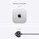 جهاز Apple Mac Mini بذاكرة وصول عشوائي 16 جيجابايت، وقرص صلب SSD بسعة 512 جيجابايت، فضي (معالج مركزي 10 أنوية، ومعالج رسومات 10 أنوية، MU9E3AB/A)