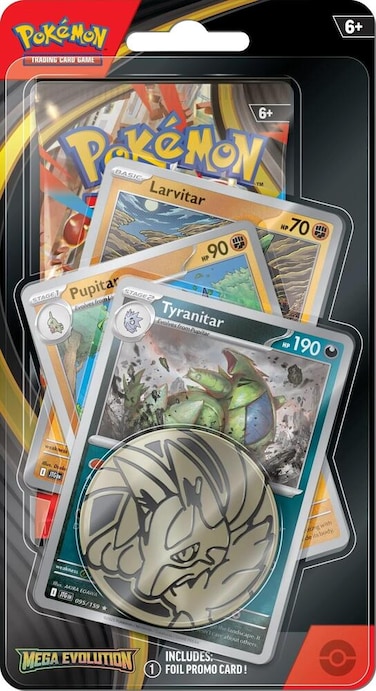 Pokemon TCG Me01 Mega Evolution Checklane Blister (One at Random)