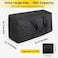 Vorspack Extra Large Duffle Bag for Travel, 100 L / 150 L / 200 L / 250 L Duffel Bag for Men, Gear Bag for Storage, Camping, Overnight, Black, 100L