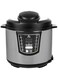 evvoli 9-in-1 Multi-Use Programmable Pressure Cooker, 6L, 1000W, Digital LED Display, EVKA-PC6009B, Black