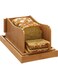 Slicer, Bread Slicer for homemade Bread, Foldable Adjustable Slicing Width with Sturdy Bamboo Cutting Board, Cutting Bagels,31.7 * 23.7 * 6cm