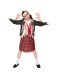 Mad Toys Trick Or Treat Zombie School Girl Child Red, 9-10 Years, 84565Xl