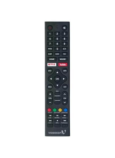 Replacement Remote Control For Videocon Smart TV LED LED (Type 1)