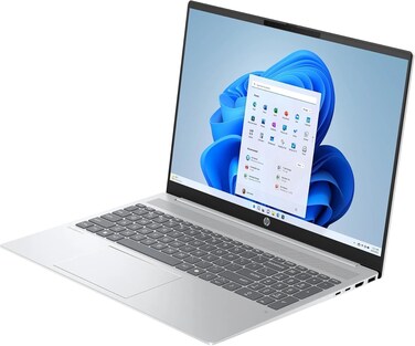 HP 2025 Laptop   OmniBook 5   16" 1920 x 1200 Touch IPS   Intel-12 Core Ultra 7 255U   16GB LPDDR5   1TB SSD   Windows 11 Home   Wi-Fi 6 - BT 5.4 - Backlit KB - 1080p + IR Camera - Glacier Silver
