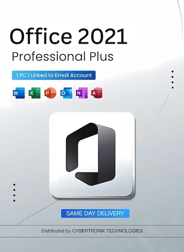 Microsoft Office 2021 Professional Plus   1PC Linked to Email Account   Digital License   SAME DAY DELIVERY