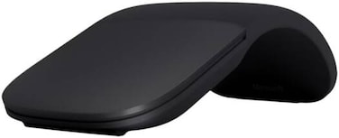 Microsoft Surface Wireless Arc Mouse, Ultra Thin &amp; Ultra Light, 1000 DPI BlueTrack Sensor, Smooth &amp; Elegant Design, Up to 6 Months Battery Life, Windows/Mac, Black   CZV-00101