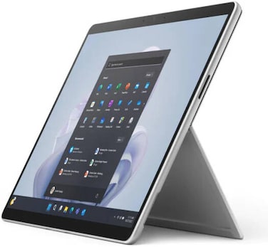 
Microsoft Surface Pro 10 Tablet, 13" PixelSense Flow Touch Display, Intel Ultra 7-165H CPU, 16GB RAM, 256GB SSD, Intel Graphics, Wi-Fi Only, TRA Version, Windows 11 Pro, Platinum   ZDV-00007