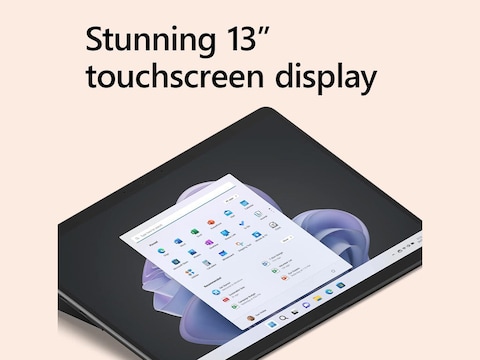 Microsoft Surface Pro 10 2-In-1 Tablet Intel Ultra 7-165H 16GB 256GB SSD 13 inch QHD Touch Windows 11 Pro Black Color   ZDV-00019 (Device Only)- International Version