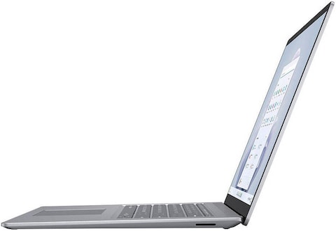 Microsoft Surface Laptop 6, 15&quot; PixelSense Display, Intel Core Ultra 7, 64GB RAM, 1TB SSD, Windows 11 Pro, Platinum, English/Arabic Keyboard   ZLW-00039