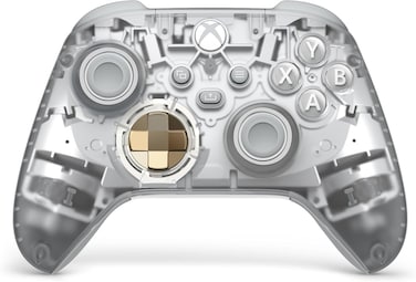 ذراع تحكم Xbox اللاسلكي إصدار Ghost Cipher الخاص - اتصال لاسلكي وبلوتوث - لوحة اتجاهات هجينة جديدة - زر مشاركة جديد - تصميم بمقبض محكم - سهولة الاقتران والتبديل بين الأجهزة.