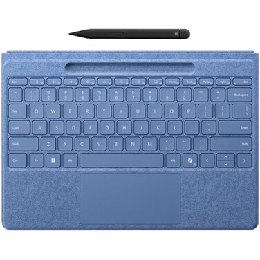 Microsoft Surface Pro Flex Keyboard with Slim Pen - Bright Sapphire - English Keyboard (International Version)