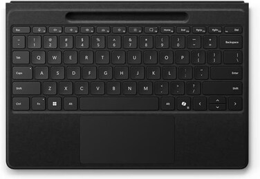 Microsoft Surface Pro Flex Keyboard - Wireless Connectivity - Bluetooth - 32.81 ft CoPilot, Mute, Snipping, Media Control Hot Key - Windows 11 - Notebook/Tablet - TouchPad - PC