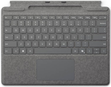 Microsoft Surface Pro Keyboard 11th Edition With Pen Storage, Compatible with 11th Edition, Surface Pro 10 for Business, Surface Pro 9, Surface Pro 8, Surface Pro X, Platinum   8XA-00252