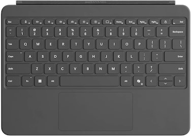 Microsoft Surface Pro Keyboard for Surface Pro 12" Device Keyboard Only, Alcantara Material Bold Keyset - Slate (International Version)