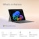 Microsoft - Surface Pro - Copilot+ PC - 12&rdquo; - Snapdragon X Plus 8 Core - 16GB RAM - 256GB UFS - Device + Keyboard Bundle - Platinum  EP2-3669  International Version
