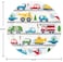 Transportation Time Dinner Plates 8.75" 8ct
