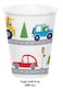 Transportation Time Hot / Cold Cup 9oz 8ct
