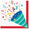 Hats Off Birthday Beverage Napkins 16ct