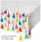 Hats Off Birthday Paper Tablecover 54"x96" 1Ct